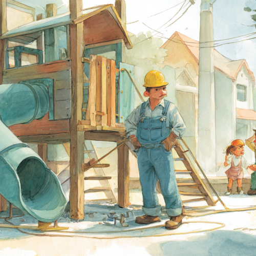 【学研特約代理店】埼玉保育教販、遊具点検